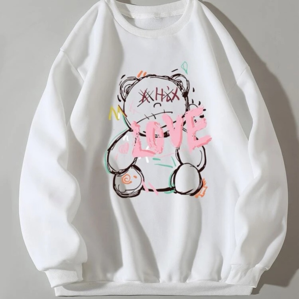 Graphic sweater